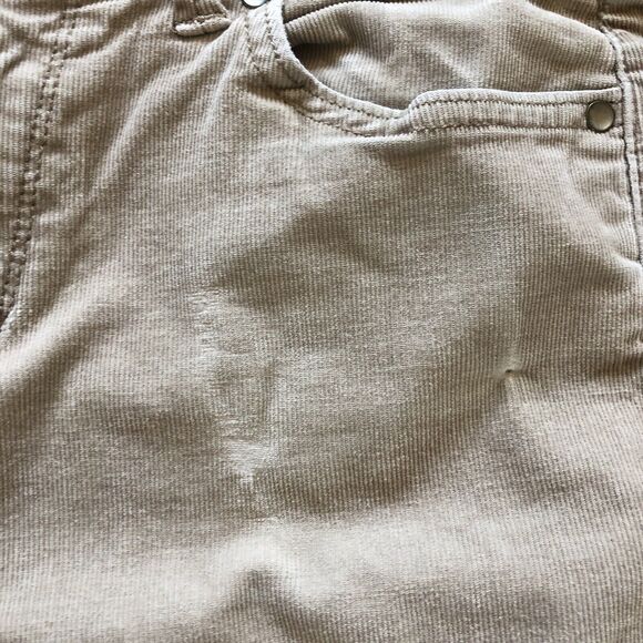 Womens Y2K Old Navy Tan Corduroy Pants Size 6 Classic Rise Regular - Picture 3 of 7